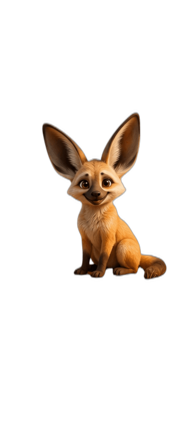 Zara the bat-eared fox mascot